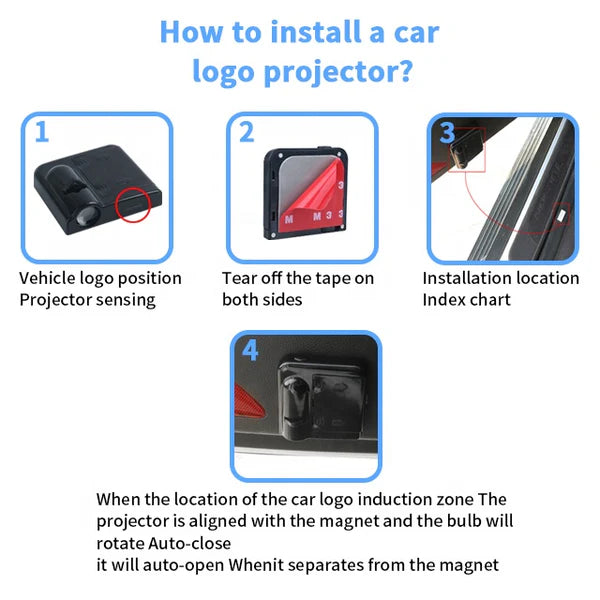LED Door Logo Projector (2PCS)