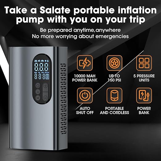 3-In-1 Wireless Air Compressor