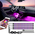 RGB Car Interior LED Light Strip — App & Music Sync